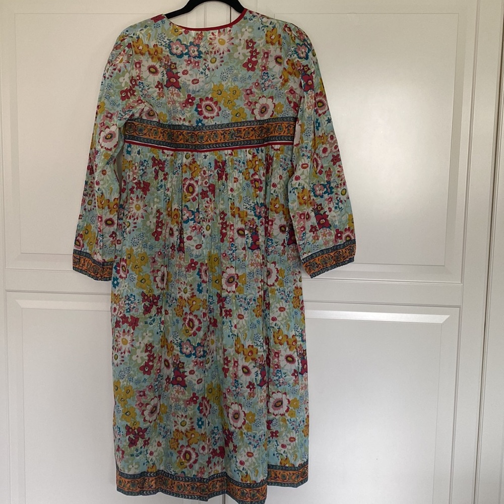 Brand new hand block dress. Petite small - Picture 6 of 6